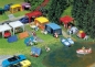 Preview: FALLER 130504 H0 Camping-Zelte-Set