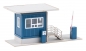Preview: FALLER 130626 H0 Pförtnerhaus mit Dachüberstand