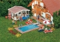 Preview: FALLER 180542 H0 Swimming-Pool und Gartenhaus