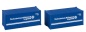 Preview: FALLER 182005 H0 20' Container THW, 2er-Set 