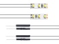 Preview: BUSCH 5998 H0 LED-Beleuchtung, 2x 3 warmweiße LED´s 