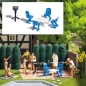 Preview: BUSCH 1189 H0 Gartenmöbel-Set