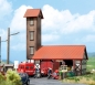 Preview: BUSCH 1452 H0 Feuerwehr Gerätehaus