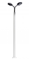 Preview: BUSCH 4169 H0 Betonmast mit 2 Leuchten