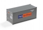 Preview: FALLER 180824 H0 20' Container „P&O Nedlloyd“
