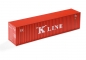 Preview: FALLER 180848 H0 40' Container „K-LINE“