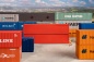 Preview: FALLER 182154 H0 40' Container, rot, 2er-Set 