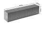 Preview: FALLER 180843 H0 40' Container „P&O“ 