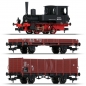 Preview: Fleischmann 631881-1 H0 Dampflok BR 98.75 mit Güterzug
