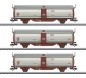 Preview: Märklin 47303 H0 Schiebedach-/ Schiebewandwagen, SJ 3er-Set 