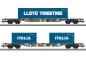 Preview: Märklin 47460 H0 Containertragwagen Sgns 19, AAE 2er-Set 
