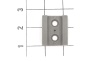 Preview: Märklin 234464 E234464 Sockelunterteil klein (4 Stück) Modelleisenbahn