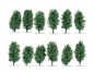 Preview: NOCH 21547 H0/TT/N Thuja-Hecke 3 cm hoch, 12 Stück 