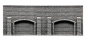 Preview: NOCH 34858 N Arkadenmauer 19,8 x 7,4 cm 