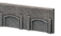Preview: NOCH 34859 N Arkadenmauer extra lang, 39,6 x 7,4 cm 