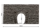 Preview: NOCH 34937 N Tunnel-Portal 1-gleisig, 16 x 9 cm 