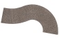 Preview: NOCH 60316 H0 Struktur-Kurve „Kopfsteinpflaster“ 7,5 x 32 cm