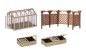 Preview: NOCH 66805 H0 Laser-Cut Deko-Set „Im Garten“ 