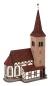 Preview: NOCH 66906 H0 Kirche St. Georg mit Sound Glockenläuten 