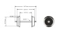 Preview: Roco 40189 H0 Radsatz DC, Ø 7,5 mm, 2er-Set 