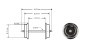 Preview: Roco 40199 H0 Radsatz DC, Ø 11 mm, 2er-Set 