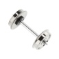 Preview: Roco 40264 H0 RP-25 Radsatz DC, Ø 11 mm, 2er-Set 