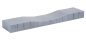 Preview: NOCH 66014 H0 Bahnsteig mit Gleisabgang, 18 cm lang 
