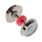 Preview: Roco 145433 H0 Radsatz mit Zahnrad ohne Haftringe, 1,2 mm Spurkranz