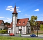 Preview: Vollmer 43768 H0 Fachwerkkirche Altbach