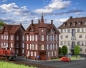 Preview: Vollmer 43807 H0 Eisenbahner-Wohnhaus, Eckhaus