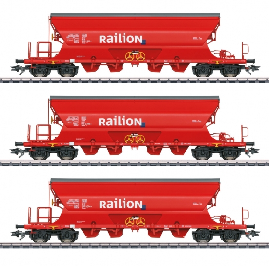 Märklin 48192 H0 Selbstentladewagen Tanoos 896, DB AG 3er-Set