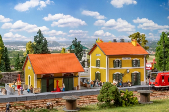 FALLER 110154 H0 Bahnhof Güssing