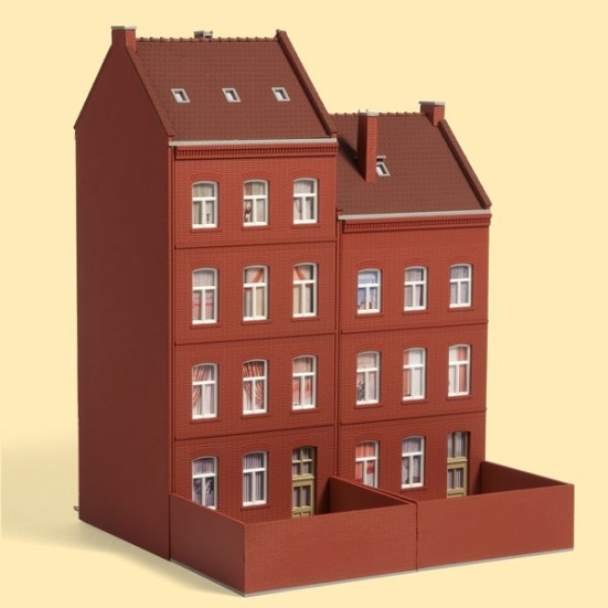 Preview: Auhagen 11417 H0 Stadthäuser Schmidtstraße Nr. 27/29