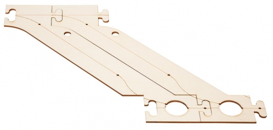 FALLER 161943 H0 Laser-Street Parkharfe Ergänzung