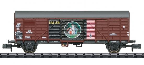 Minitrix 18021 N Gedeckter Güterwagen „75 Jahre Faller“