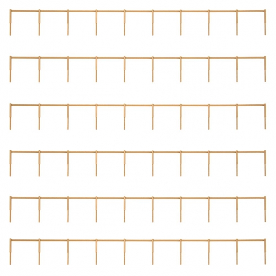 FALLER 180427 H0 Holzgeländer, 1242 mm