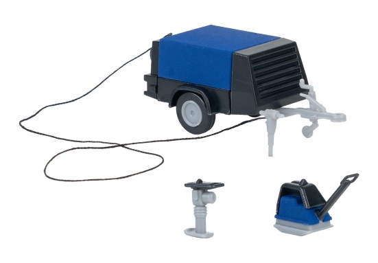 FALLER 180693 H0 Bauarbeiter mit Kompressor