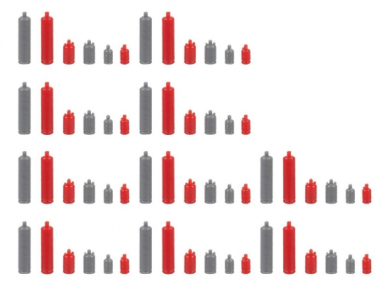 FALLER 180863 H0 60 Gasflaschen
