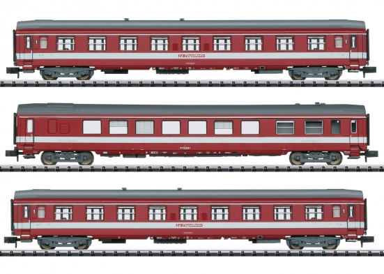 Minitrix 18218 N Schnellzugwagen Le Capitole, SNCF 3er-Set