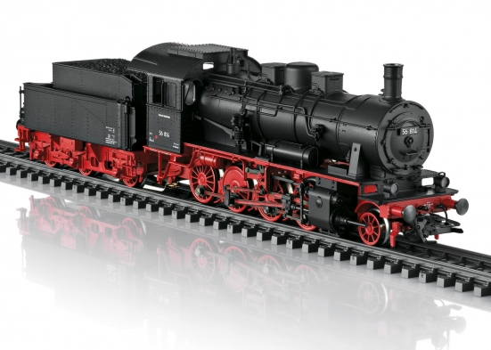 Preview: Märklin 37518 H0 Güterzug-Dampflok BR 56, DB "Digital+Sound"