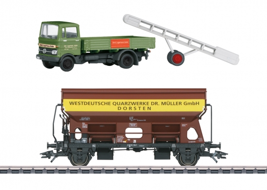 Märklin 46302 H0 Schwenkdachwagen Tdgs 930, DB