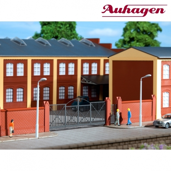 Auhagen 41622 H0 Einfriedung mit Toren
