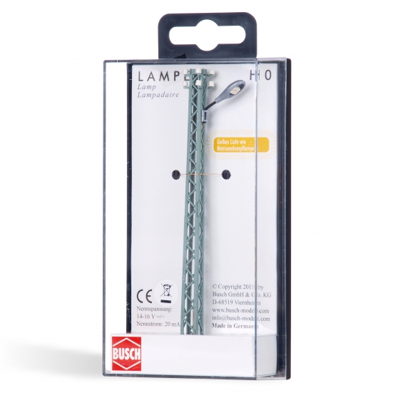 BUSCH 4131 H0 Gittermast-Leuchte