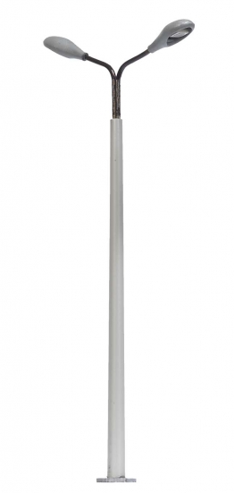 BUSCH 4138 H0 Betonmast mit 2 Leuchten