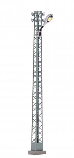 BUSCH 4187 H0 Gittermastleuchte (weiß)