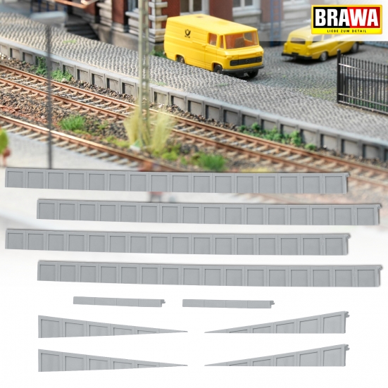 BRAWA 2869 H0 Bahnsteigkanten