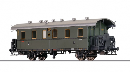 BRAWA 45826 H0 Einheits-Nebenbahnwagen Ciel-25, DRG