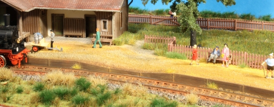 BRAWA 94003 H0 Bahnsteigkanten mit Schwellen