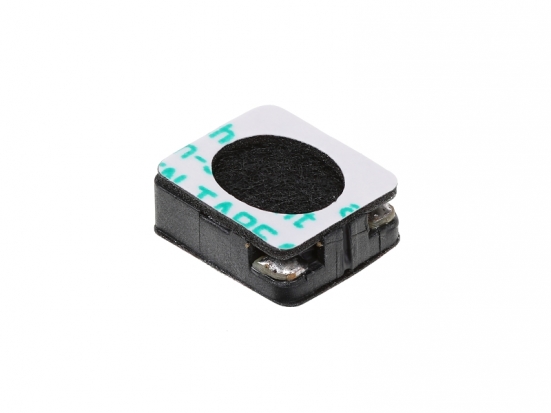 ESU 50326 Lautsprecher 14x12 mm, rechteckig, 8 Ohm, mit integrierter Schallkapsel, Selbstklebend, 1~2W