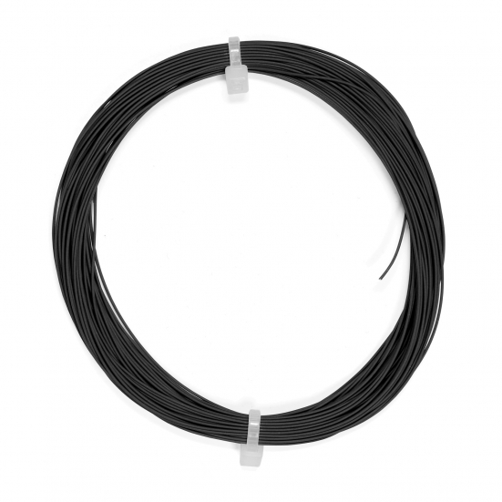 ESU 51942 Hochflexibles Kabel 10m, Ø 0,5 mm, Farbe schwarz